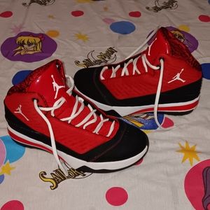 2012 Jordan B'Mo Nike Shoes Basketball Sneakers Nike Air Red & Black Vintage